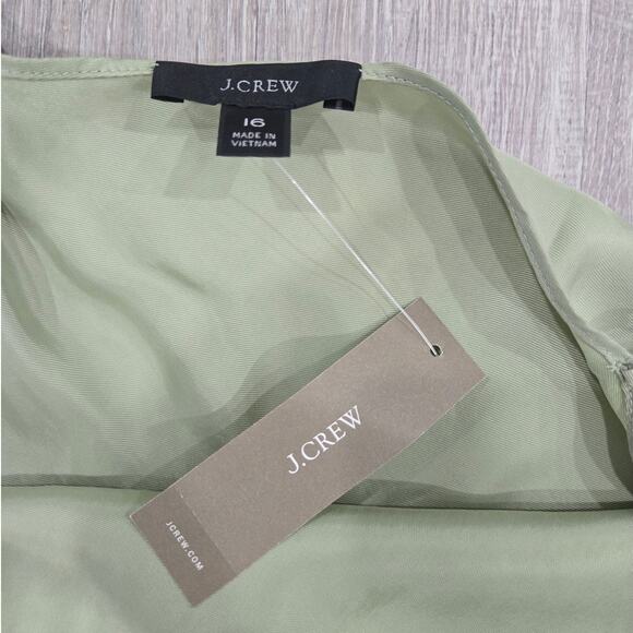 NWT J.Crew Bias Cut Gwyneth Slip Dress Size 16 - Picture 4 of 6